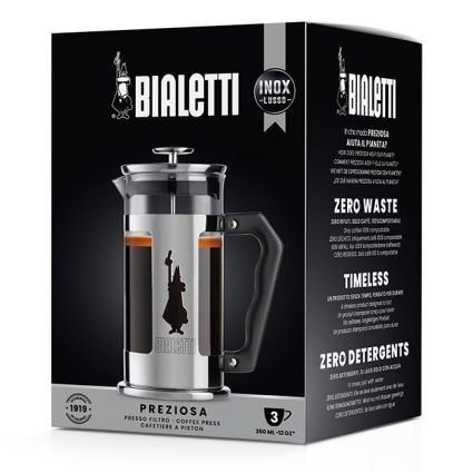 French Press Preziosa 0,35 Liter, Kaffee- und Teebereiter